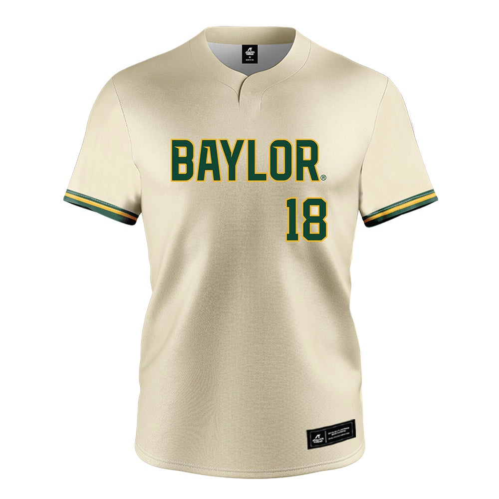 Baylor - NCAA Softball : Harper Haas - Cream Jersey-0