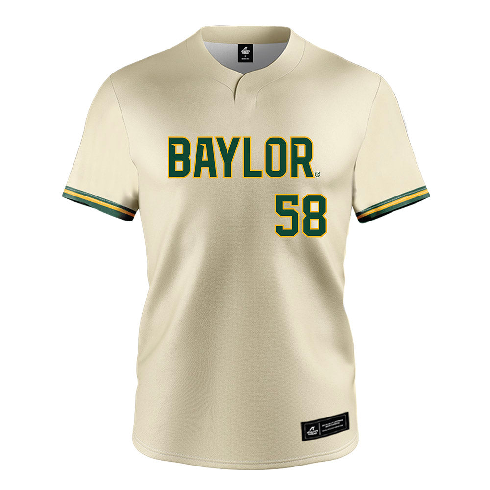 Baylor - NCAA Softball : Averie Waddell - Cream Jersey-0