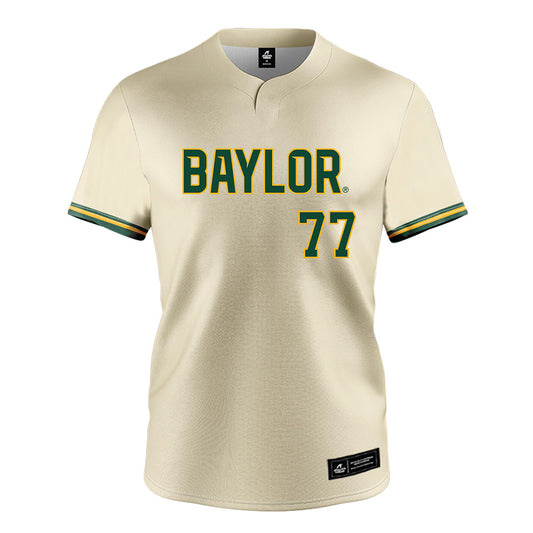 Baylor - NCAA Softball : SaMya Jones - Cream Jersey-0