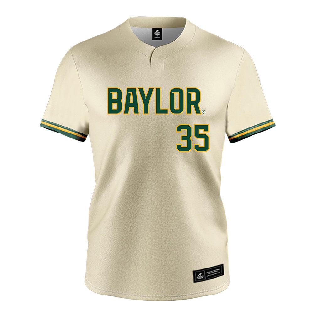 Baylor - NCAA Softball : Ella Brown - Cream Jersey-0
