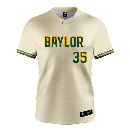 Baylor - NCAA Softball : Ella Brown - Cream Jersey-0