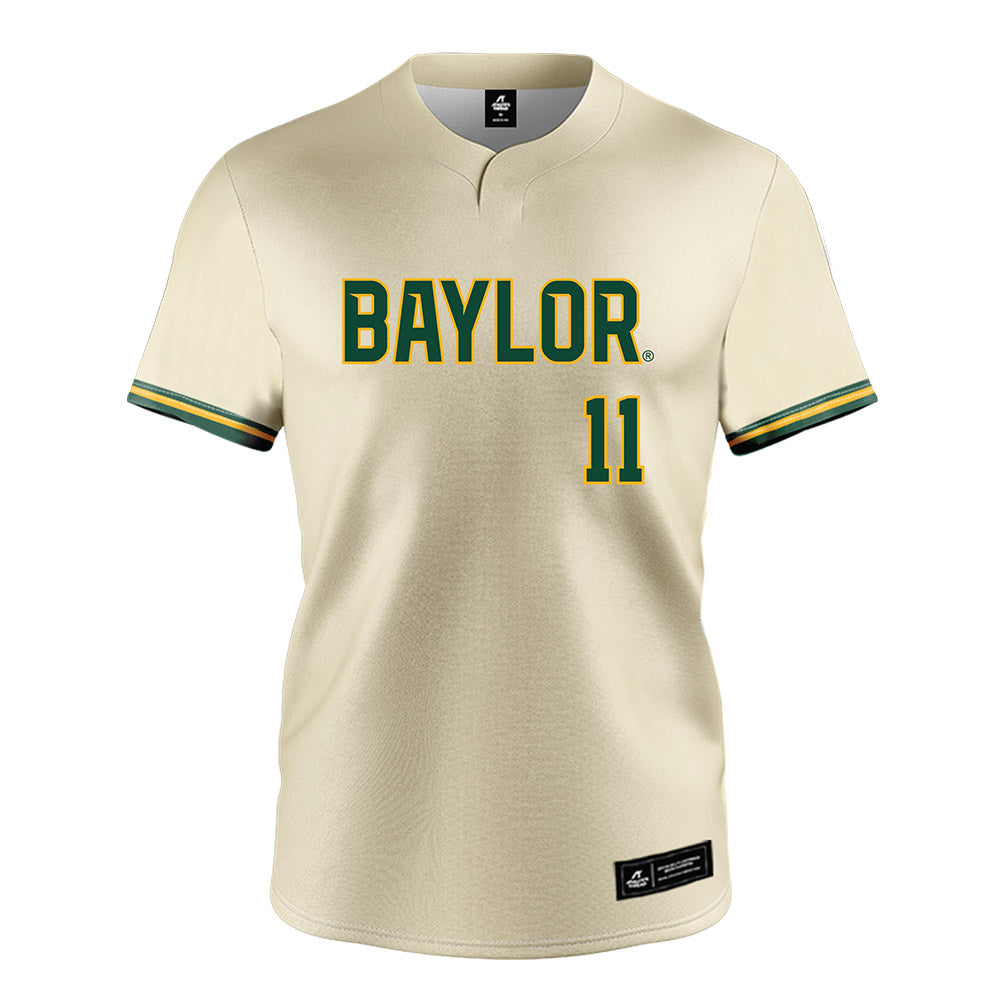 Baylor - NCAA Softball : Brooklyn Carter - Cream Jersey-0