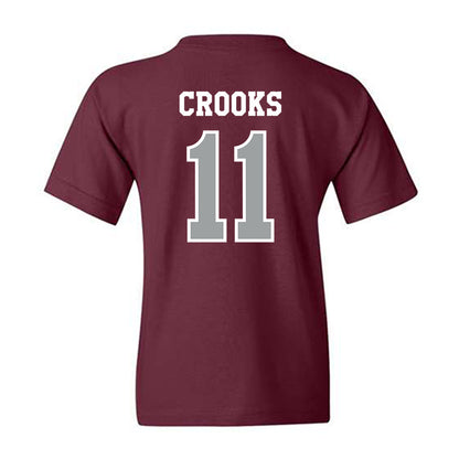Texas A&M - NCAA Women's Soccer : Riley Crooks - Classic Shersey Youth T-Shirt-1