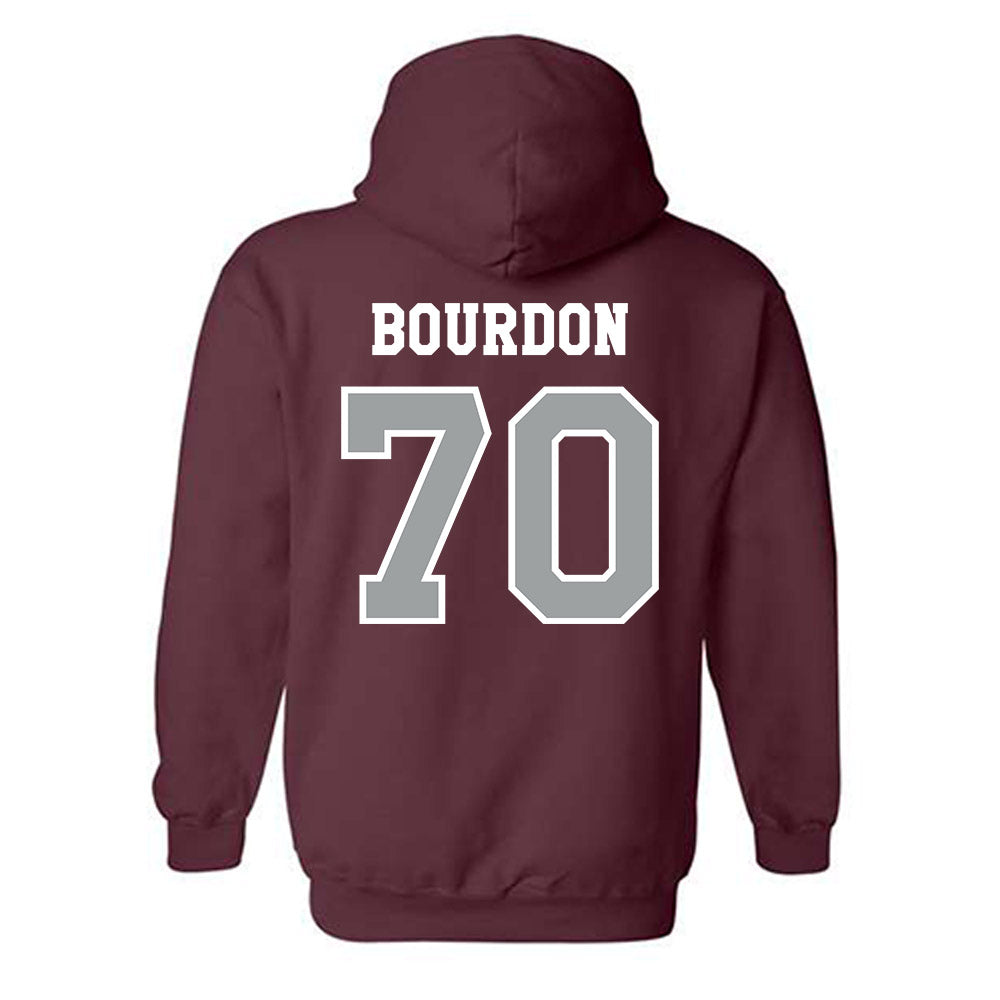 Texas A&M - NCAA Football : Robert Bourdon - Classic Shersey Hooded Sweatshirt-1