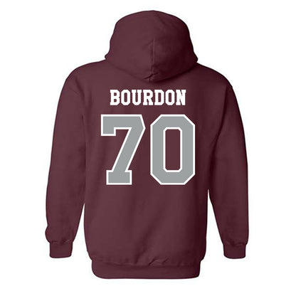 Texas A&M - NCAA Football : Robert Bourdon - Classic Shersey Hooded Sweatshirt-1