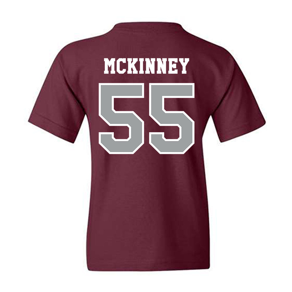 Texas A&M - NCAA Football : Hunter McKinney - Classic Shersey Youth T-Shirt-1