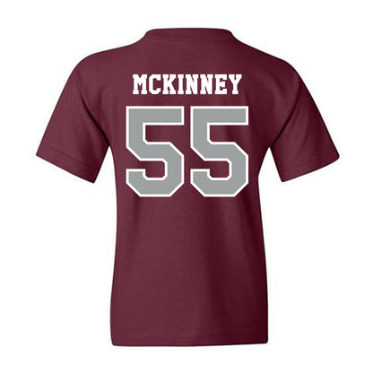 Texas A&M - NCAA Football : Hunter McKinney - Classic Shersey Youth T-Shirt-1
