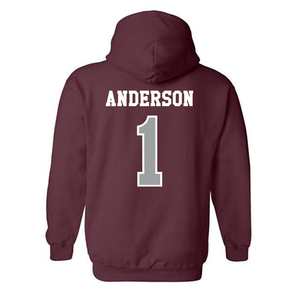 Texas A&M - NCAA Football : Bryce Anderson - Classic Shersey Hooded Sweatshirt-1