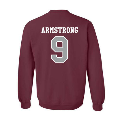 Texas A&M - NCAA Football : Kiotti Armstrong - Classic Shersey Crewneck Sweatshirt-1