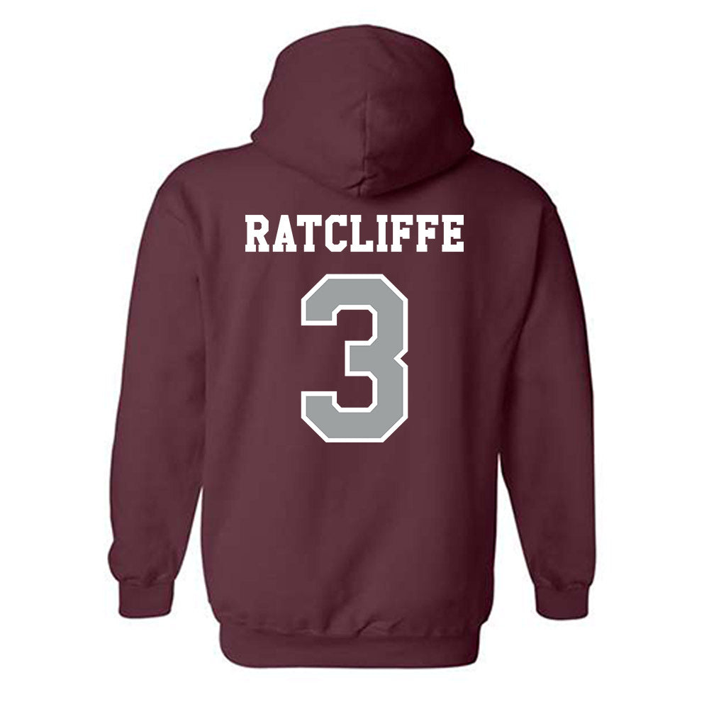 Texas A&M - NCAA Football : Marcus Ratcliffe - Classic Shersey Hooded Sweatshirt-1