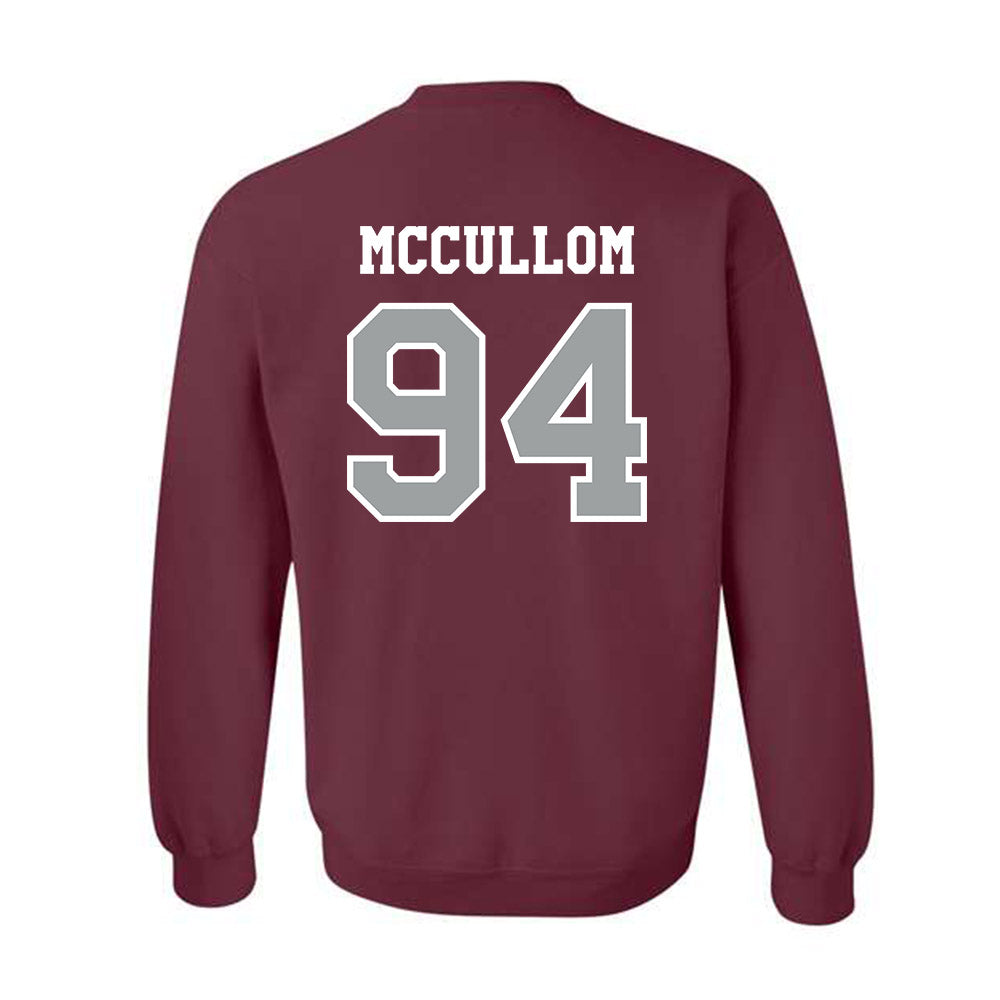 Texas A&M - NCAA Football : Angelo McCullom - Classic Shersey Crewneck Sweatshirt-1