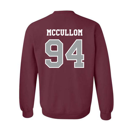 Texas A&M - NCAA Football : Angelo McCullom - Classic Shersey Crewneck Sweatshirt-1