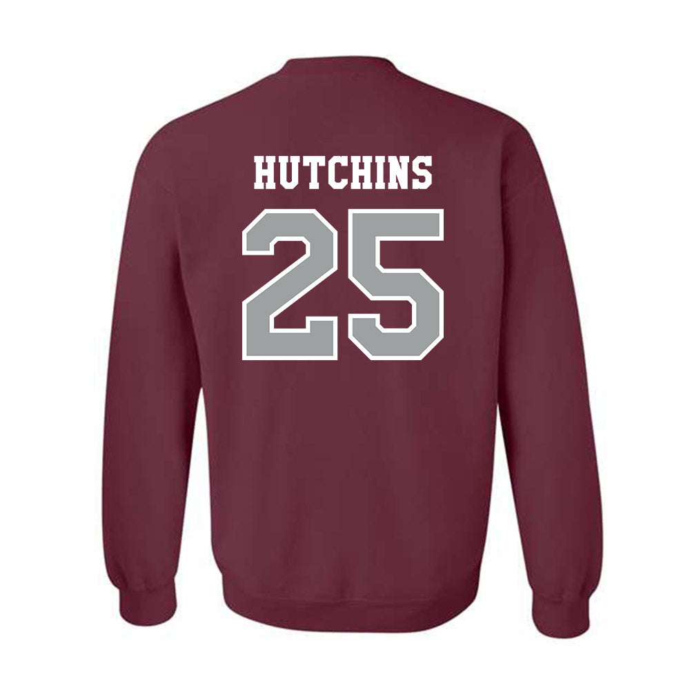 Texas A&M - NCAA Men's Soccer : Savannah Hutchins - Classic Shersey Crewneck Sweatshirt-1