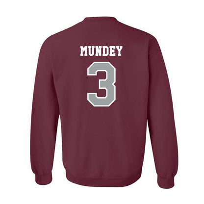 Texas A&M - NCAA Men's Basketball : Neiko Mundey - Classic Shersey Crewneck Sweatshirt-1