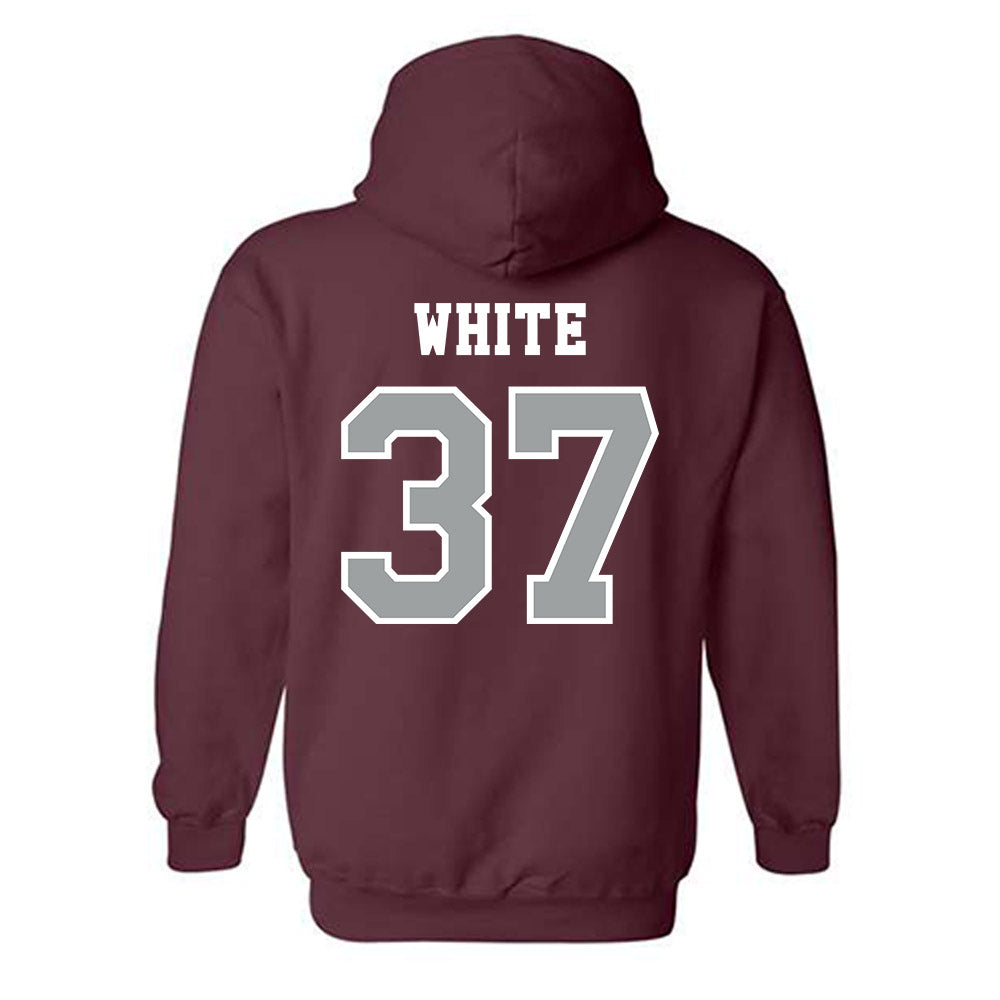 Texas A&M - NCAA Football : Tyler White - Classic Shersey Hooded Sweatshirt-1