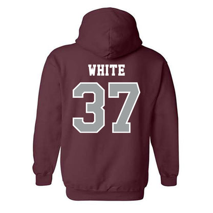 Texas A&M - NCAA Football : Tyler White - Classic Shersey Hooded Sweatshirt-1