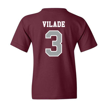 Texas A&M - NCAA Baseball : Trent Vilade - Classic Shersey Youth T-Shirt-1