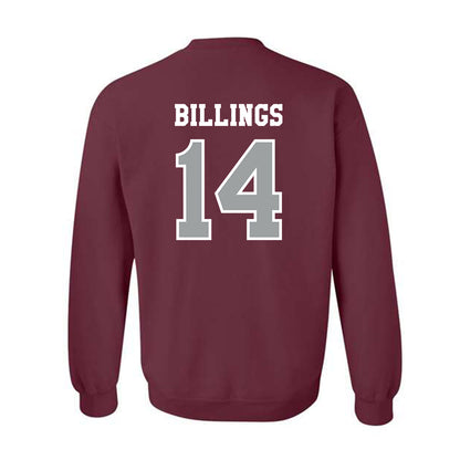 Texas A&M - NCAA Baseball : Luke Billings - Classic Shersey Crewneck Sweatshirt-1