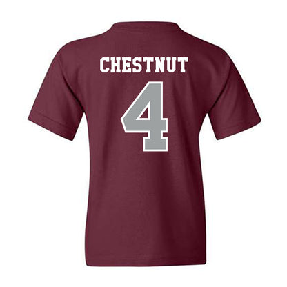 Texas A&M - NCAA Baseball : Travis Chestnut - Classic Shersey Youth T-Shirt-1