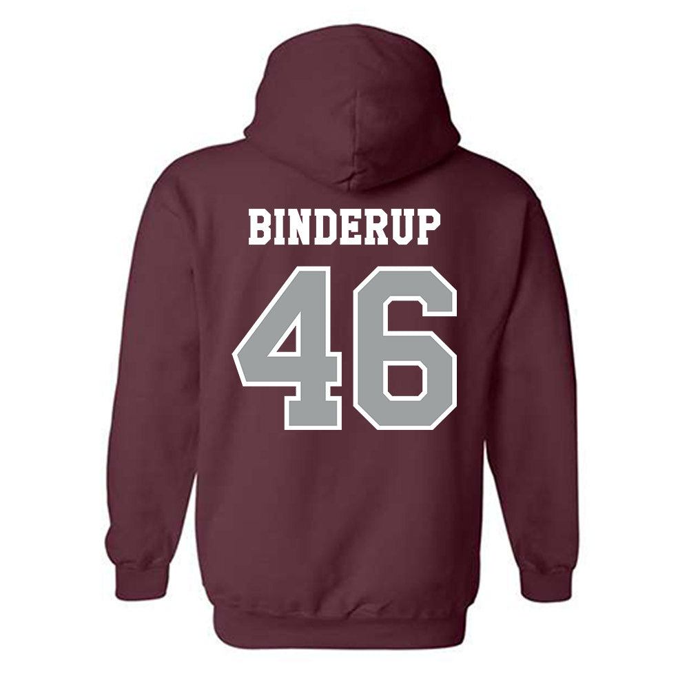Texas A&M - NCAA Baseball : Blake Binderup - Classic Shersey Hooded Sweatshirt-1