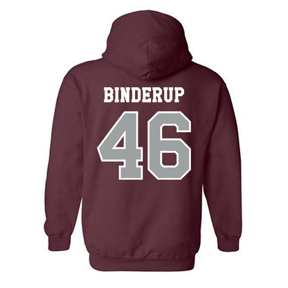 Texas A&M - NCAA Baseball : Blake Binderup - Classic Shersey Hooded Sweatshirt-1