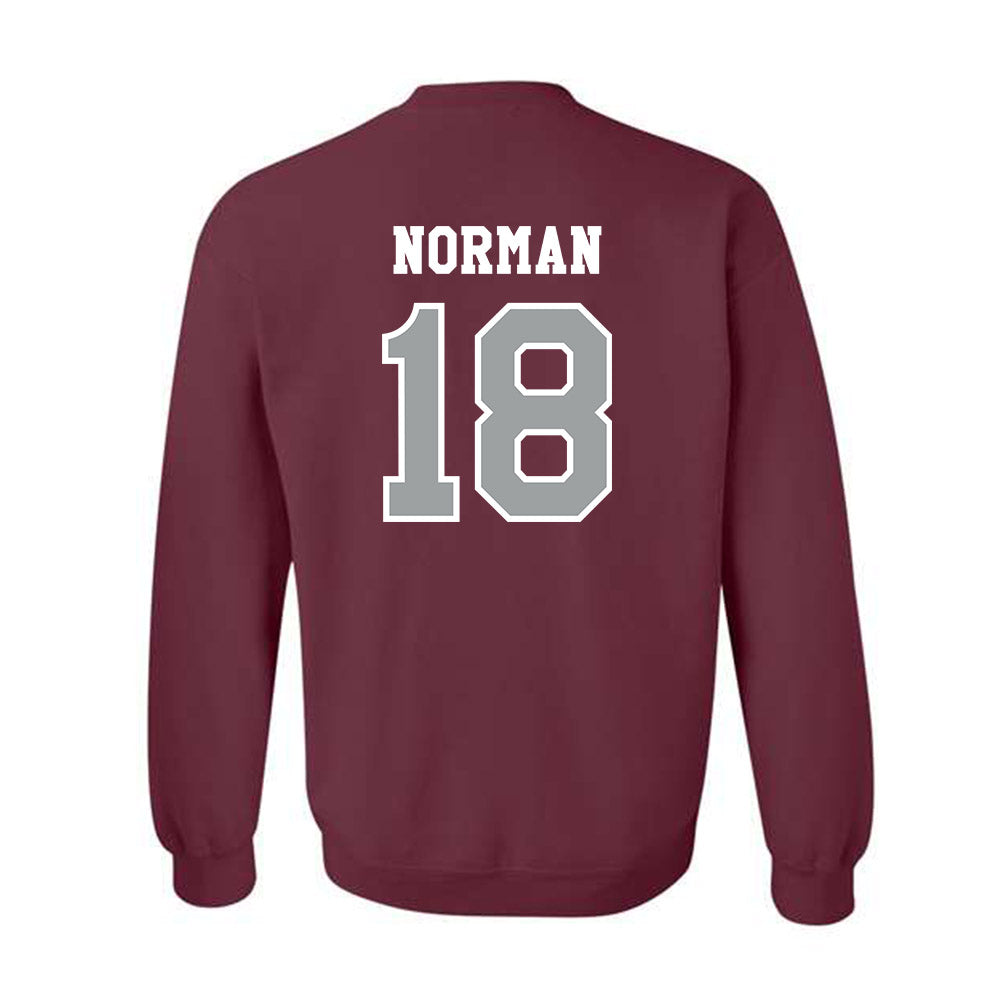 Texas A&M - NCAA Football : TK Norman - Classic Shersey Crewneck Sweatshirt-1