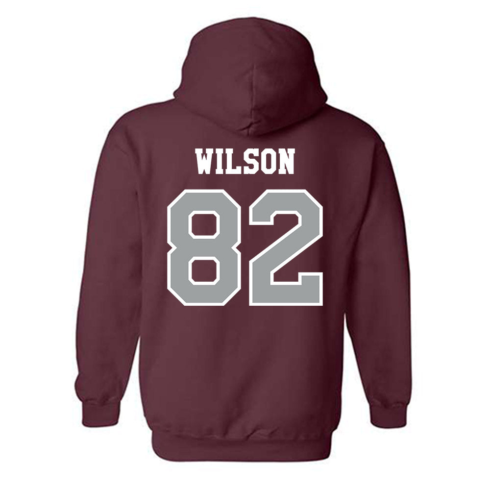 Texas A&M - NCAA Football : Jonah Wilson - Classic Shersey Hooded Sweatshirt-1