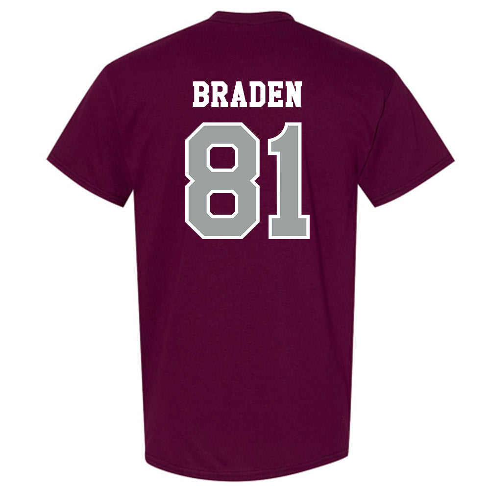 Texas A&M - NCAA Football : Luke Braden - Classic Shersey T-Shirt-1