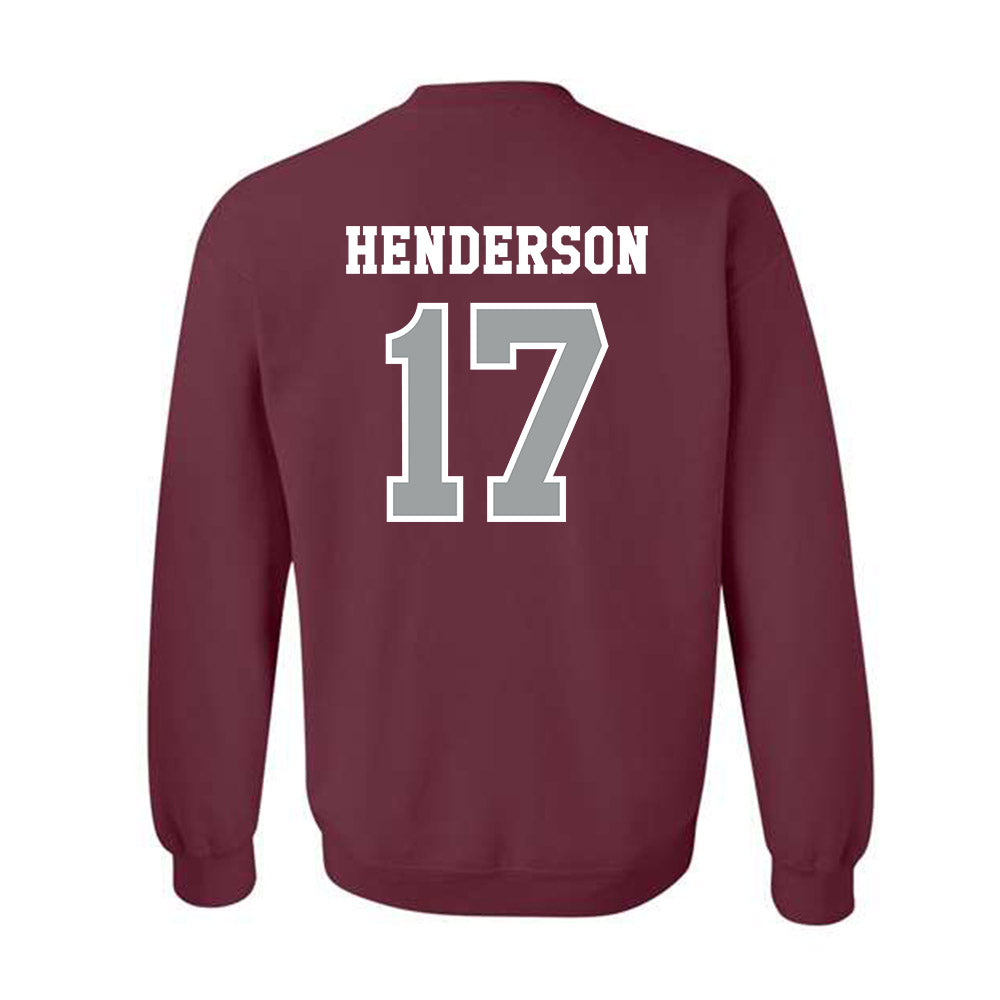 Texas A&M - NCAA Football : Ryan Henderson - Classic Shersey Crewneck Sweatshirt-1