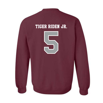 Texas A&M - NCAA Football : Deondrae Tiger Riden Jr. - Classic Shersey Crewneck Sweatshirt-1