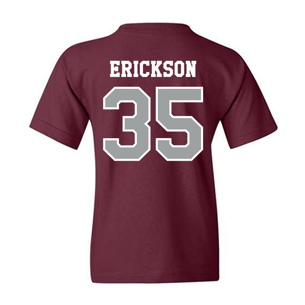 Texas A&M - NCAA Baseball : Sam Erickson - Classic Shersey Youth T-Shirt-1