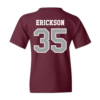 Texas A&M - NCAA Baseball : Sam Erickson - Classic Shersey Youth T-Shirt-1