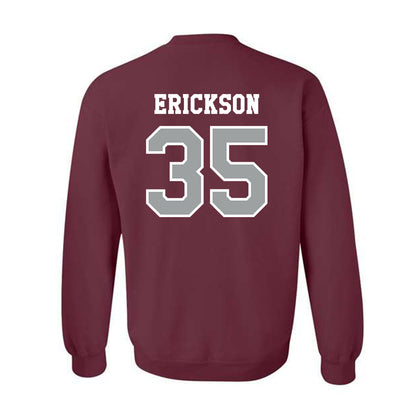 Texas A&M - NCAA Baseball : Sam Erickson - Classic Shersey Crewneck Sweatshirt-1