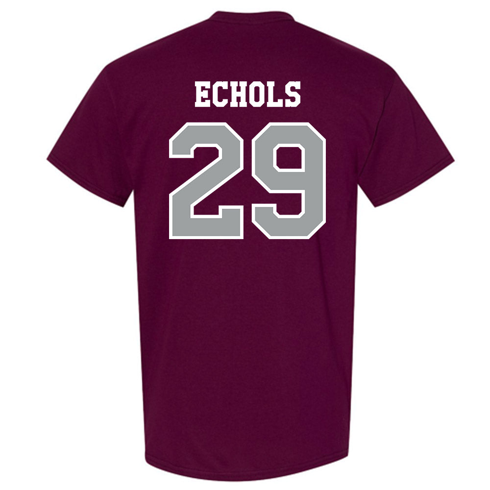 Texas A&M - NCAA Football : Justin Echols - Classic Shersey T-Shirt-1
