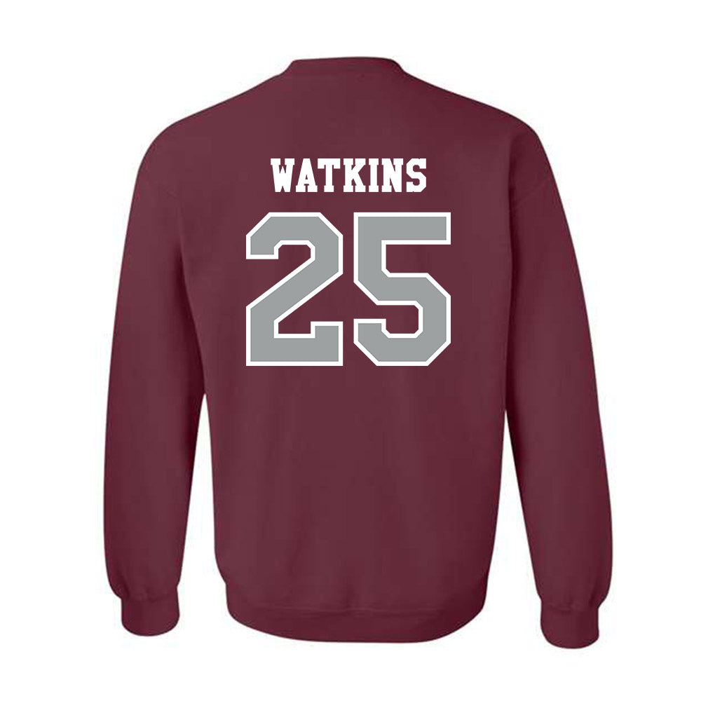 Texas A&M - NCAA Football : Tamarion Watkins - Classic Shersey Crewneck Sweatshirt-1