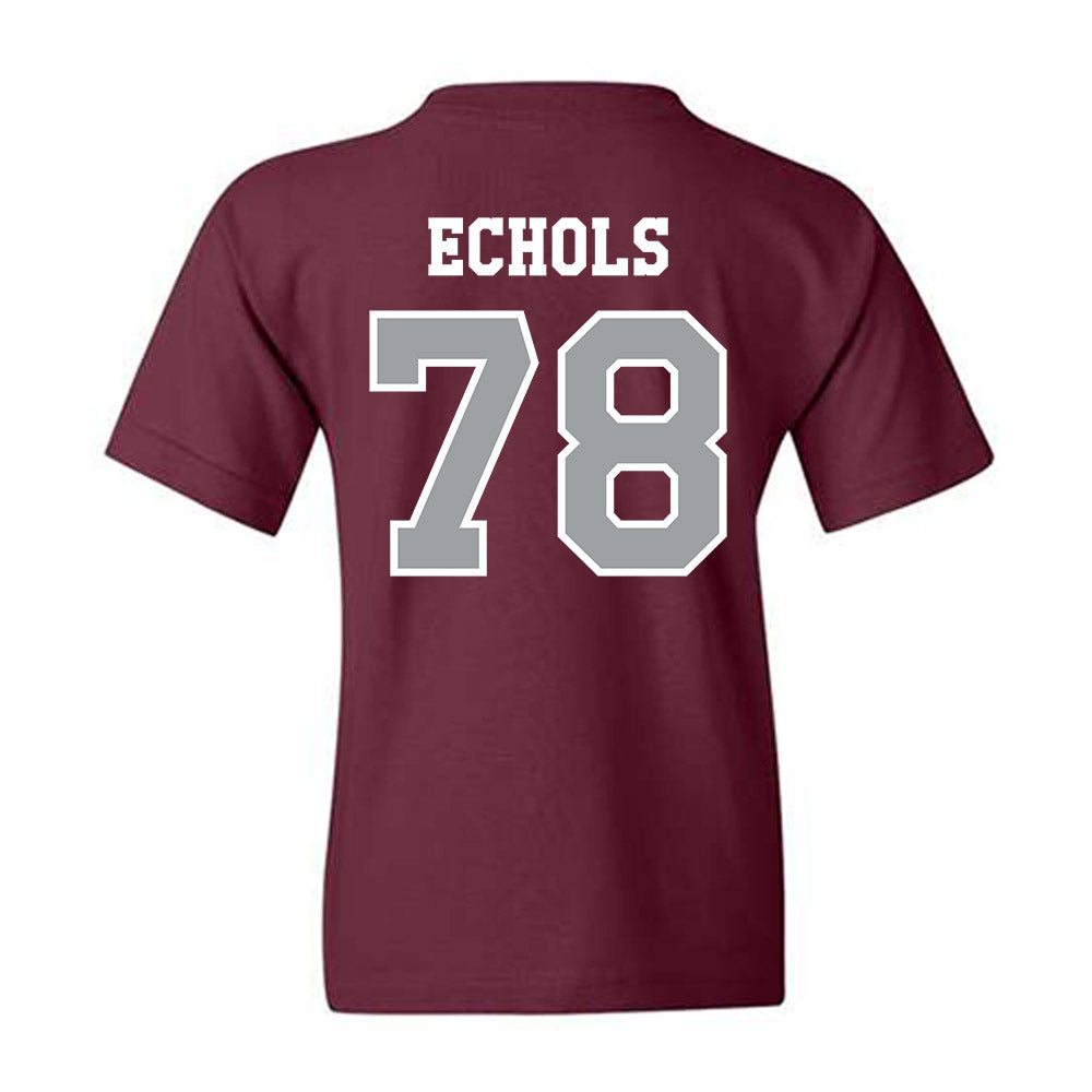 Texas A&M - NCAA Football : Coen Echols - Classic Shersey Youth T-Shirt-1