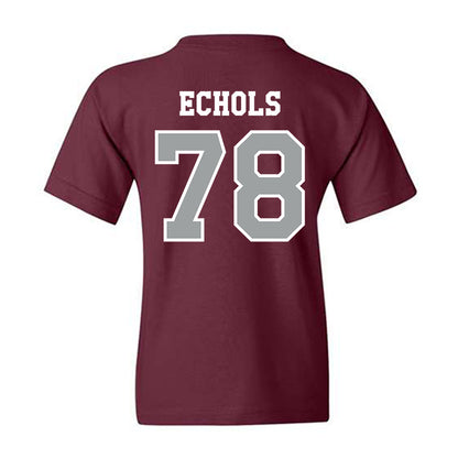 Texas A&M - NCAA Football : Coen Echols - Classic Shersey Youth T-Shirt-1
