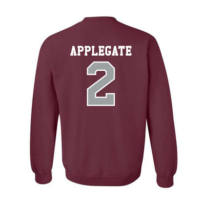Texas A&M - NCAA Women's Volleyball : Addi Applegate - Classic Shersey Crewneck Sweatshirt-1