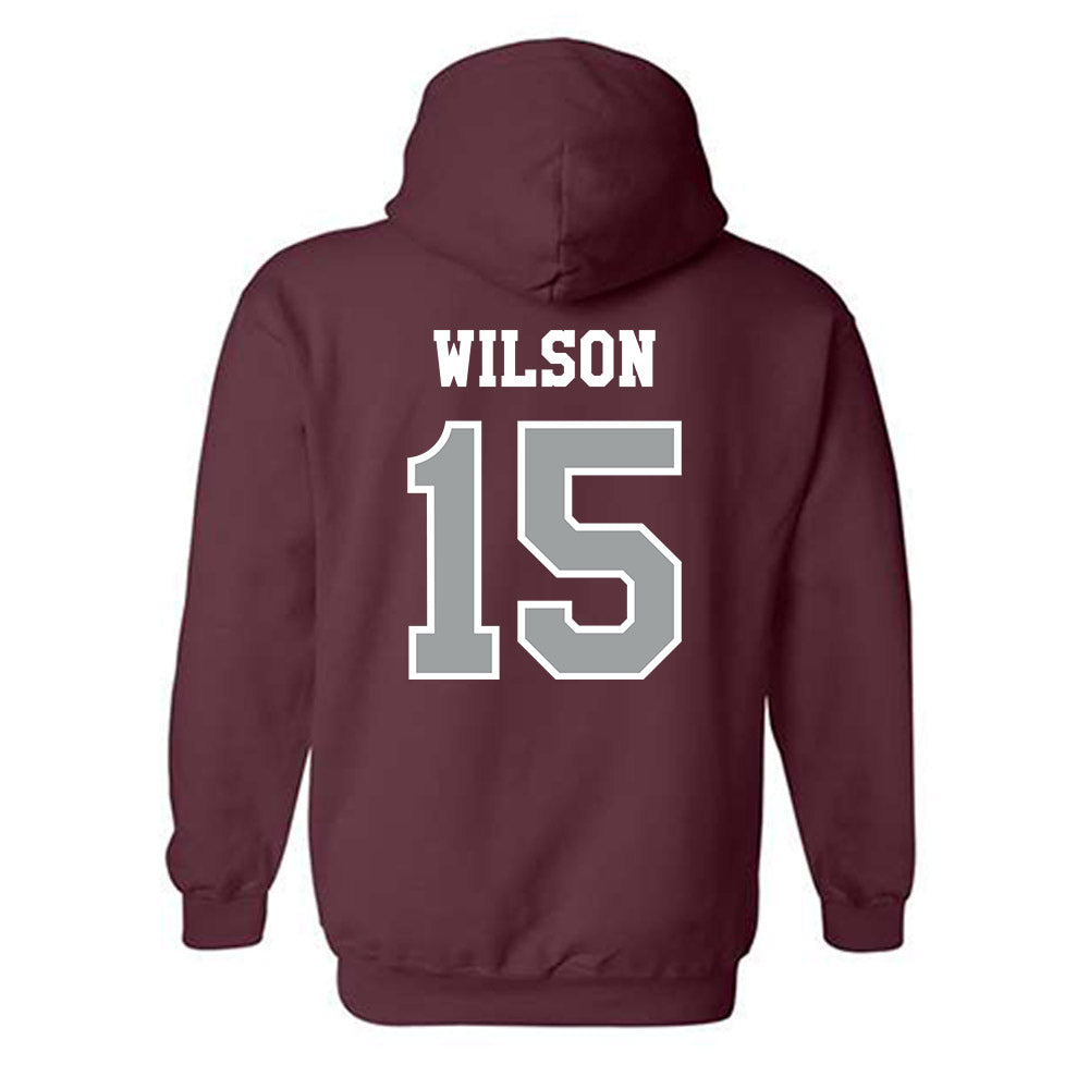 Texas A&M - NCAA Football : Tylan Wilson - Classic Shersey Hooded Sweatshirt-1