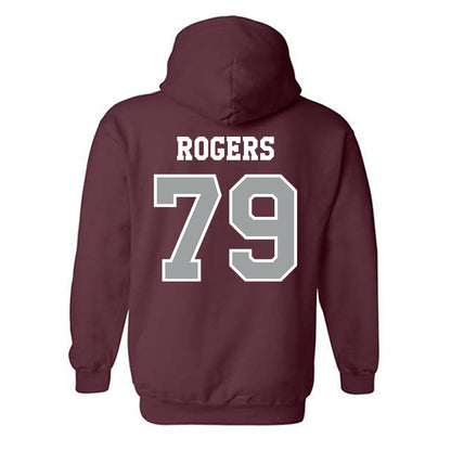 Texas A&M - NCAA Football : Lamont Rogers - Classic Shersey Hooded Sweatshirt-1