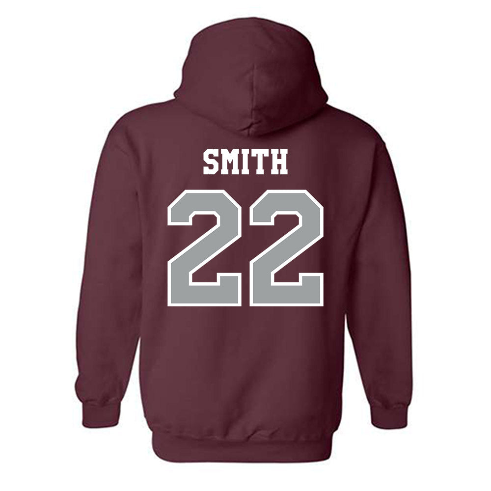 Texas A&M - NCAA Women's Soccer : Kieana Smith - Classic Shersey Hooded Sweatshirt-1