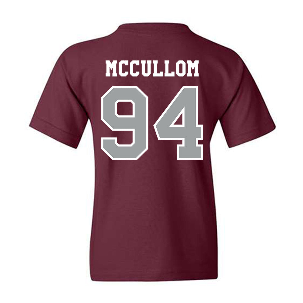 Texas A&M - NCAA Football : Angelo McCullom - Classic Shersey Youth T-Shirt-1