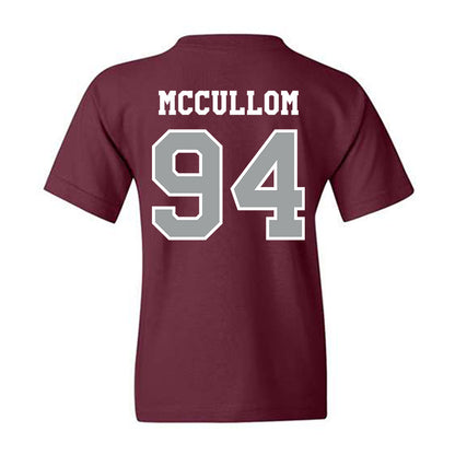 Texas A&M - NCAA Football : Angelo McCullom - Classic Shersey Youth T-Shirt-1