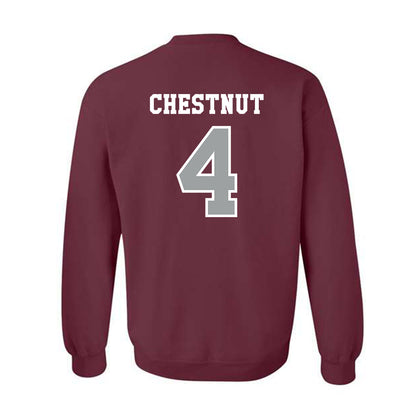 Texas A&M - NCAA Baseball : Travis Chestnut - Classic Shersey Crewneck Sweatshirt-1