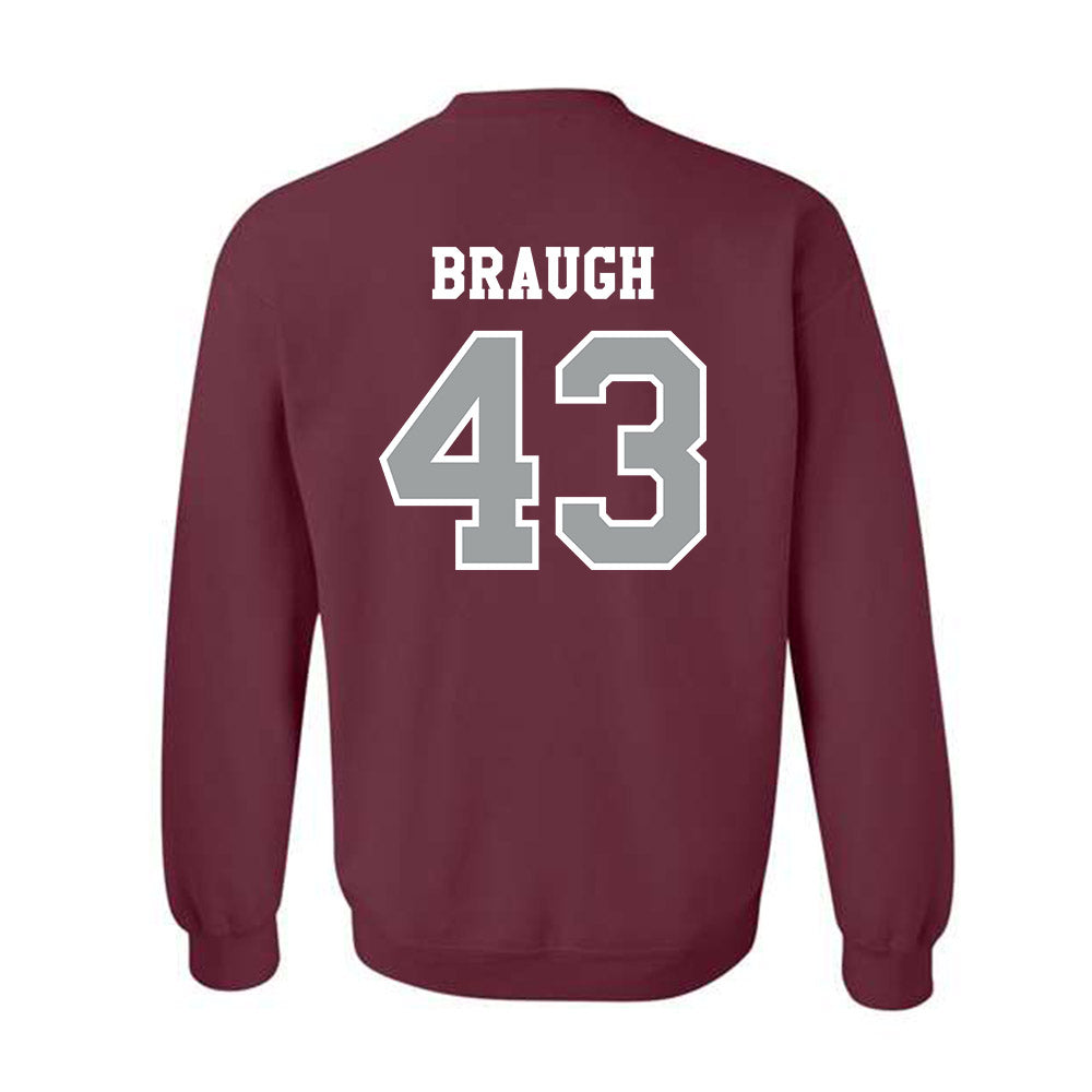Texas A&M - NCAA Football : Carter Braugh - Classic Shersey Crewneck Sweatshirt-1