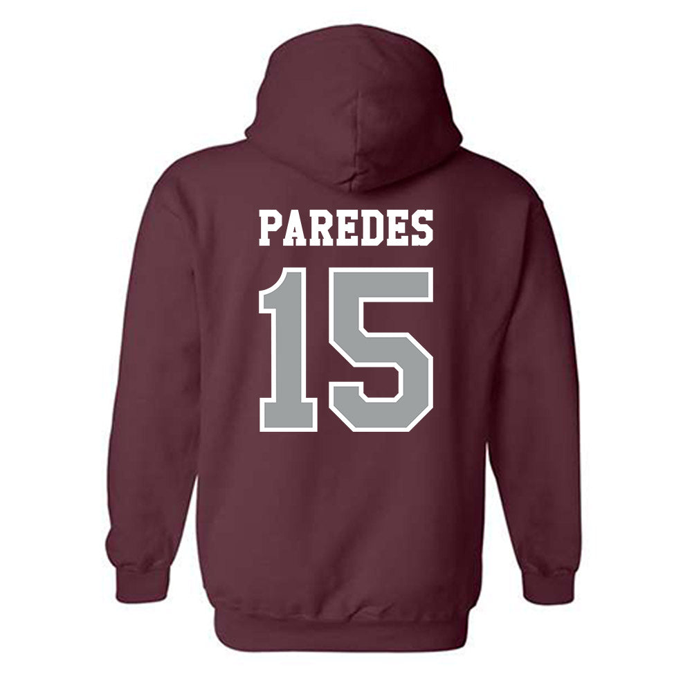 Texas A&M - NCAA Women's Soccer : Adelaide Paredes - Classic Shersey Hooded Sweatshirt-1