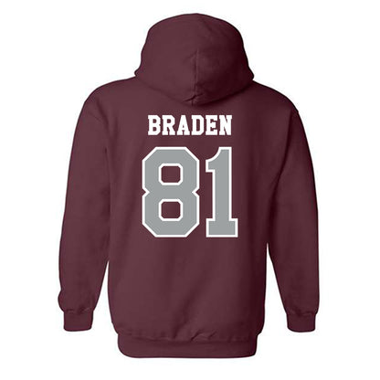 Texas A&M - NCAA Football : Luke Braden - Classic Shersey Hooded Sweatshirt-1