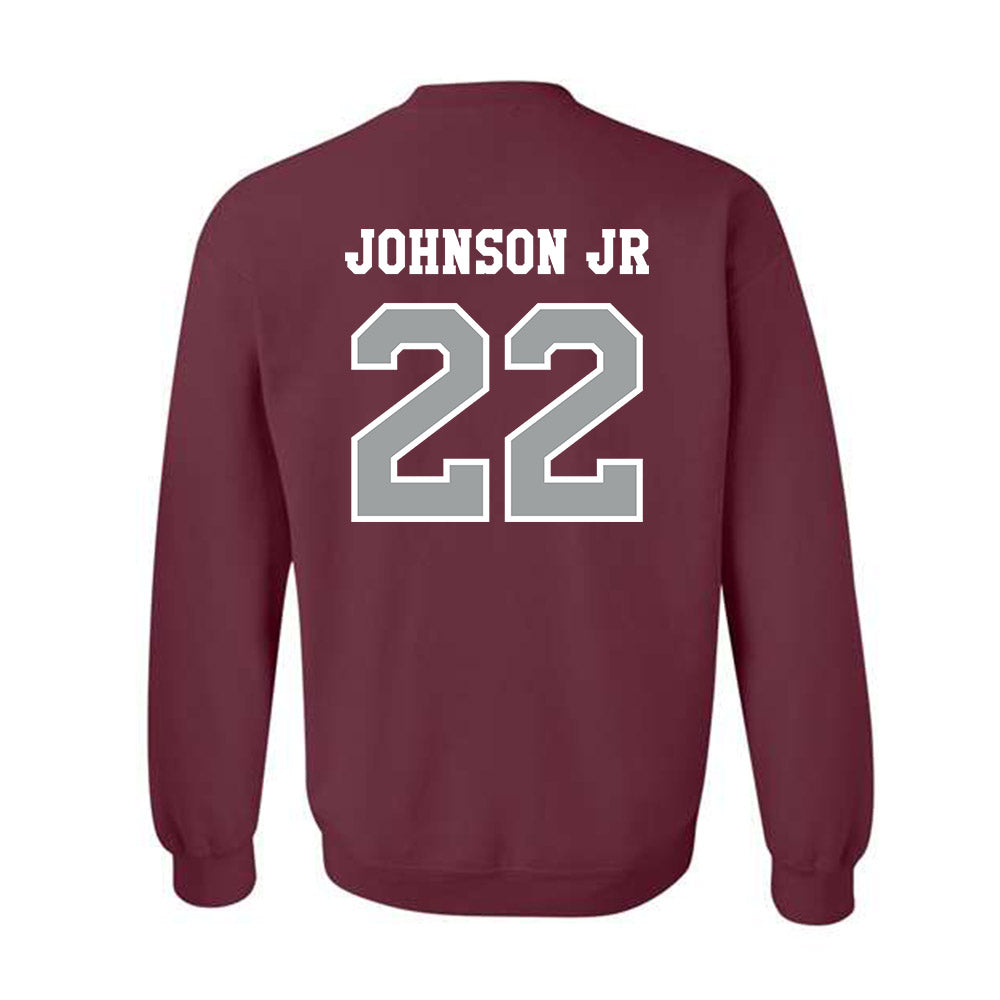 Texas A&M - NCAA Football : Rashad "Tom Tom" Johnson Jr - Classic Shersey Crewneck Sweatshirt-1