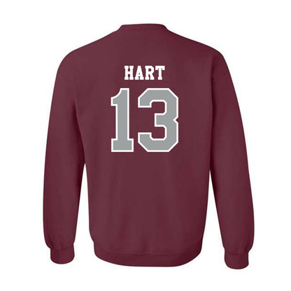 Texas A&M - NCAA Football : Brady Hart - Classic Shersey Crewneck Sweatshirt-1