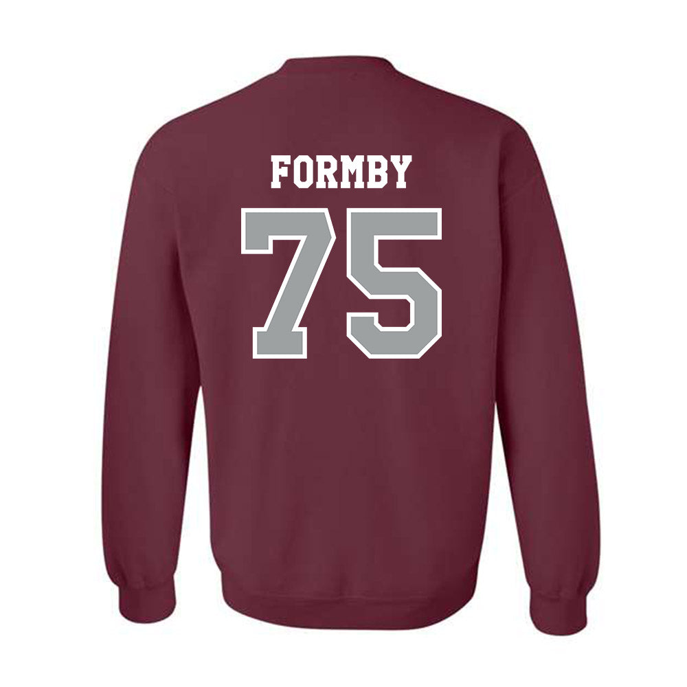 Texas A&M - NCAA Football : Wilkin Formby - Classic Shersey Crewneck Sweatshirt-1